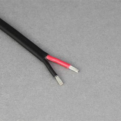 PVC الأسلاك النحاسية المسطحة موصل مجدول الكابلات الكهربائية